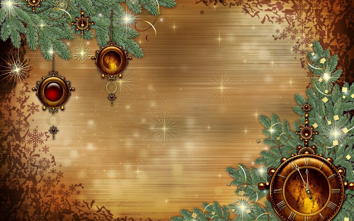 Новогодний фон