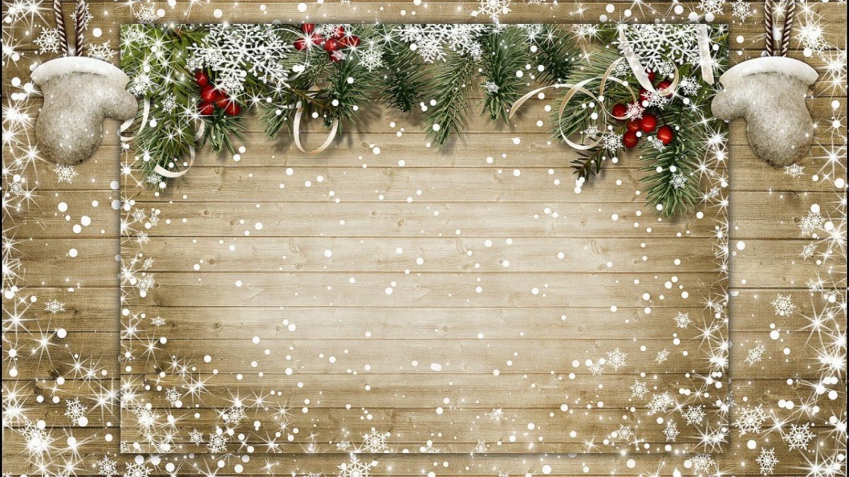 Новогодний фон для текста