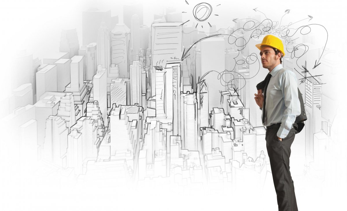 Архитерторна прозрачном фоне