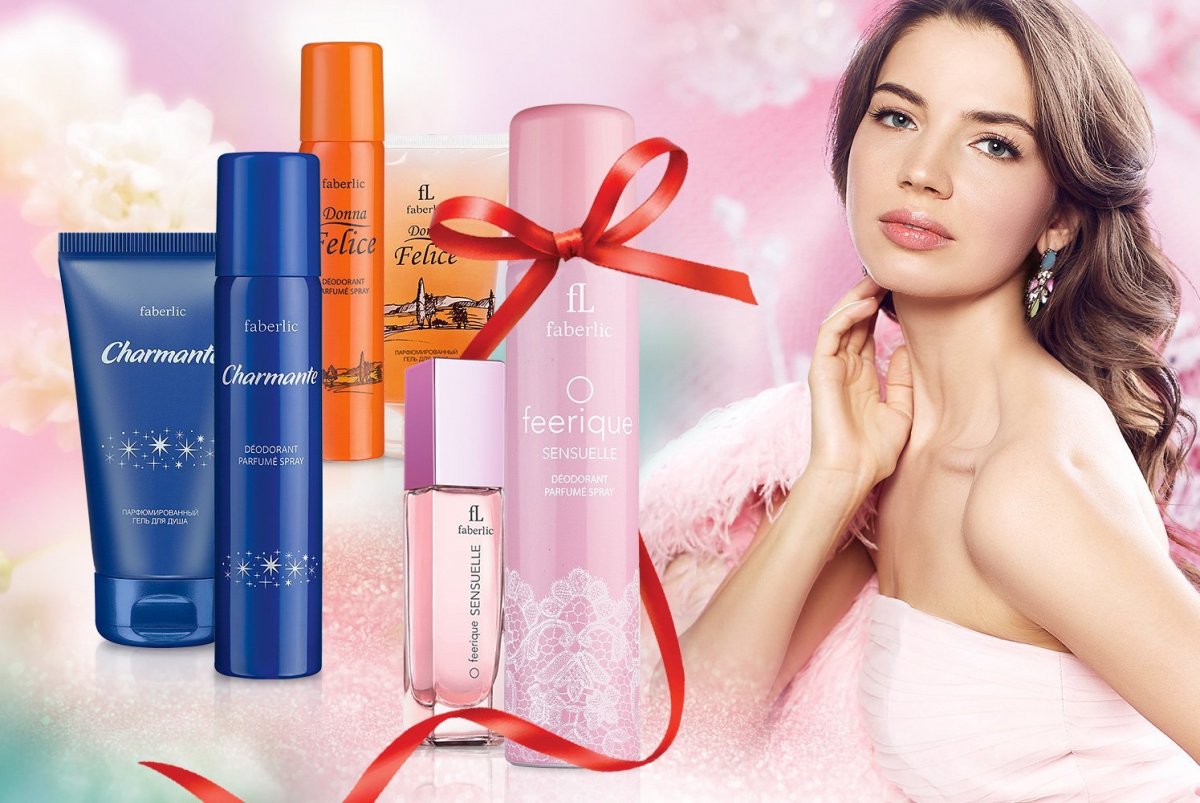 Реклама косметики Фаберлик
