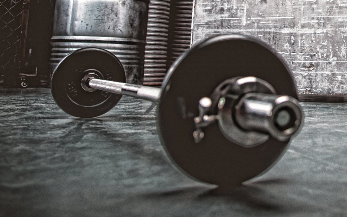 Штанга на заставку