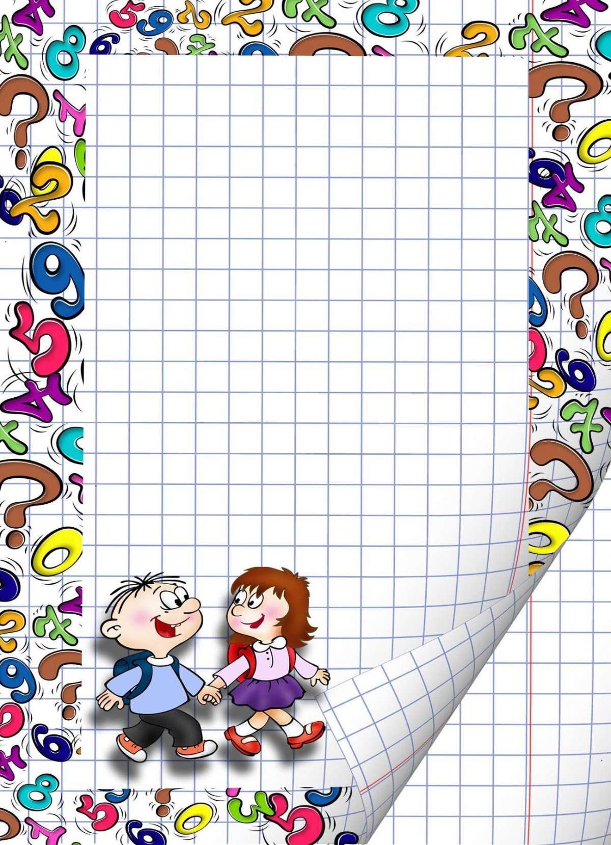 Математический фон для дошкольников