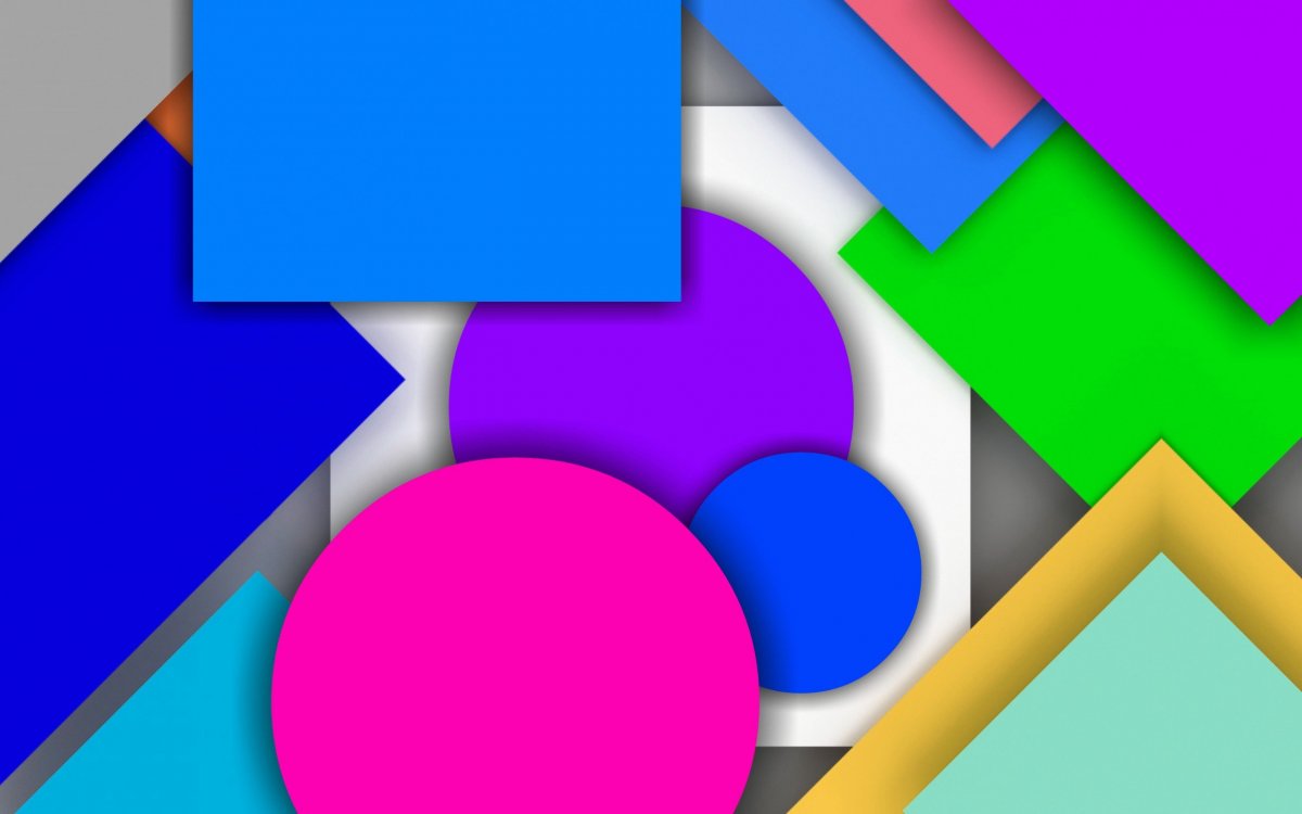 Яркие геометрические фигуры