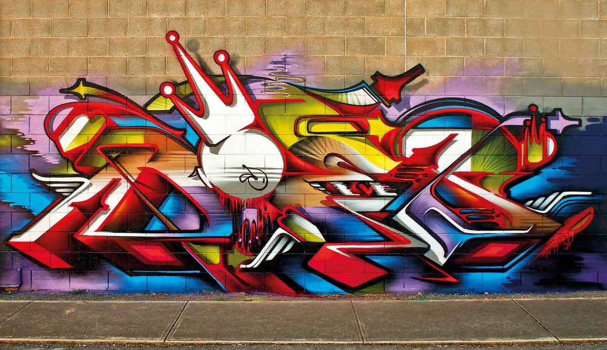 Красивые обои граффити