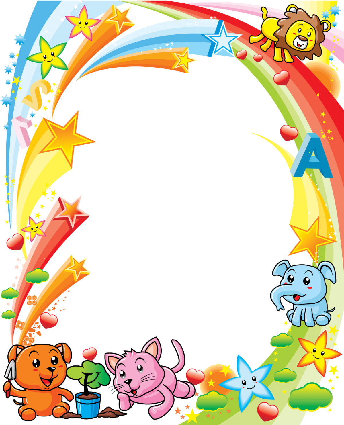 Рамки детские для садика