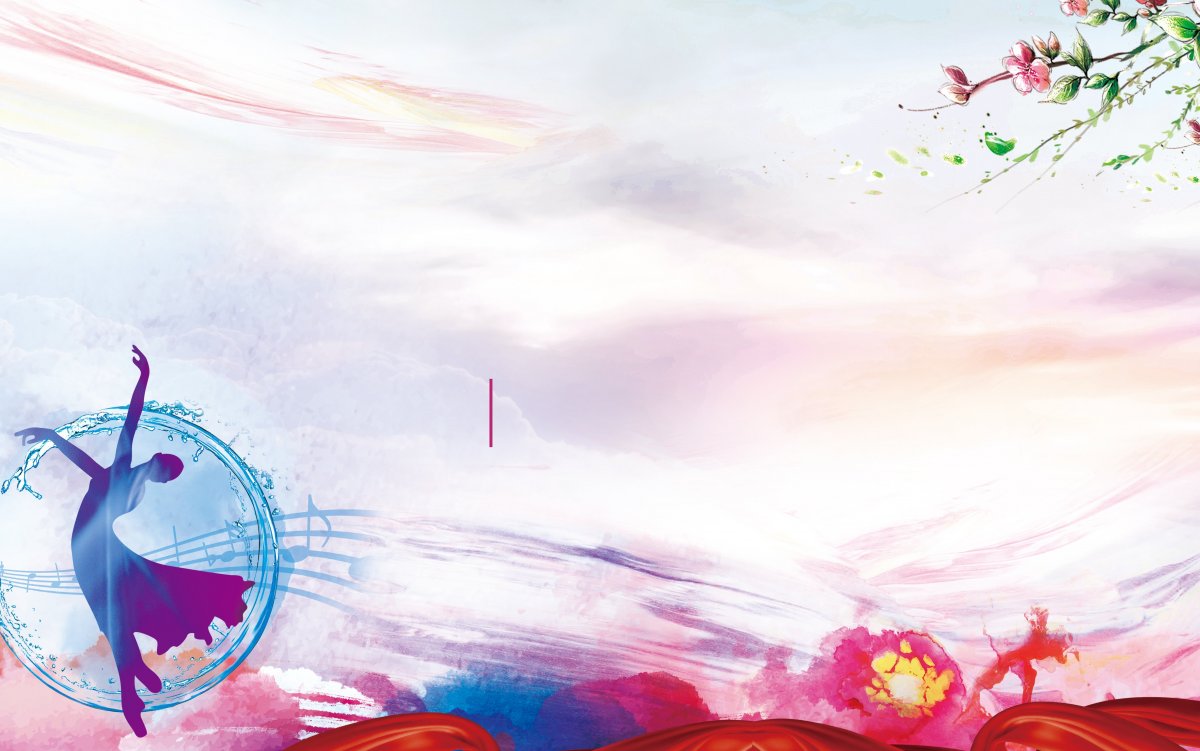 Фон для танцевального коллектива