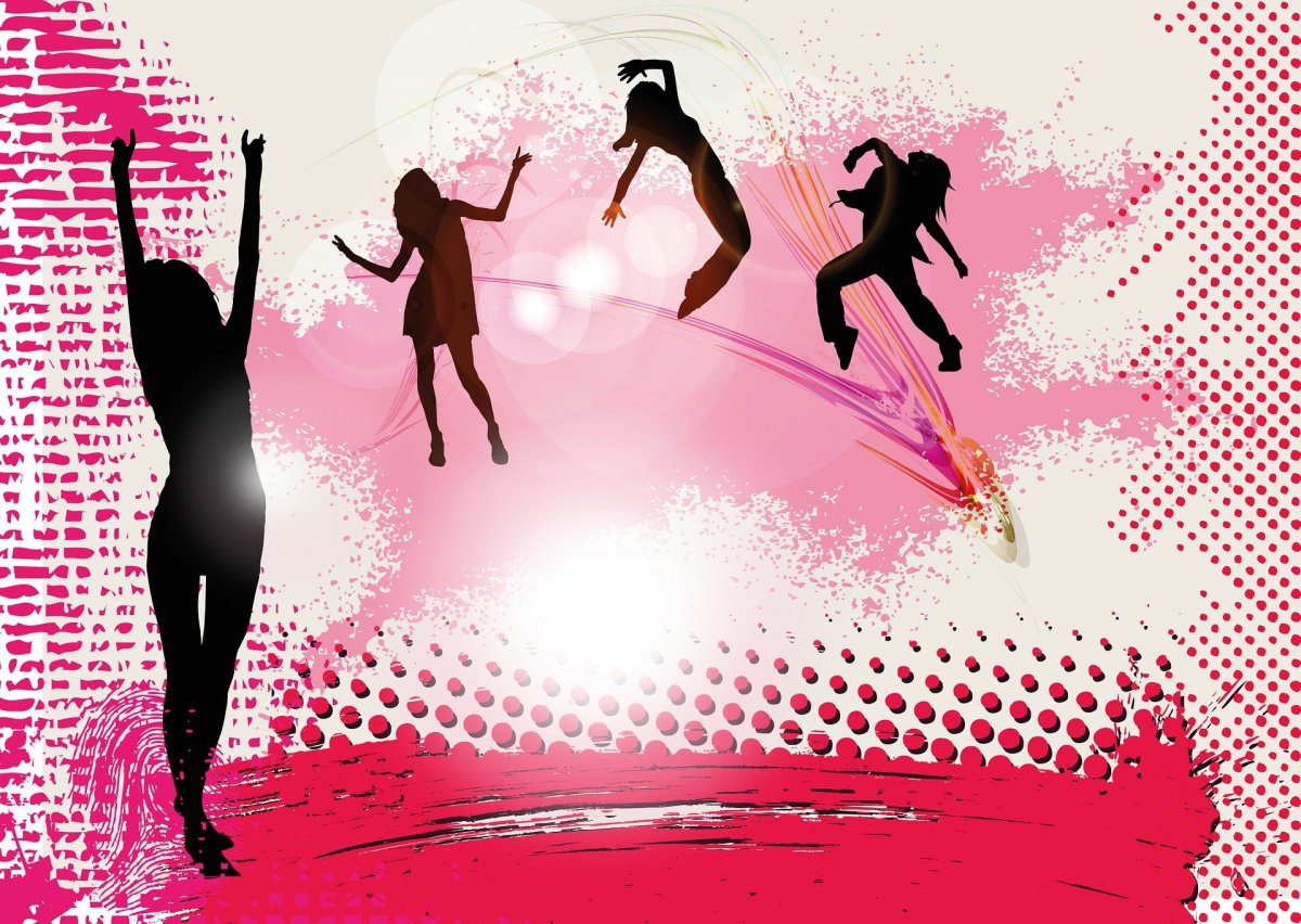 Фон для презентации танцы