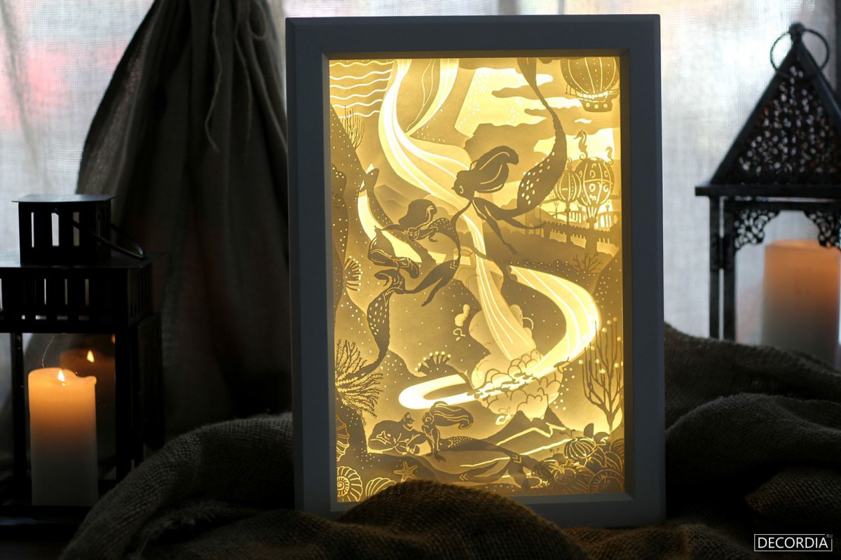 Лайтбокс трафареты