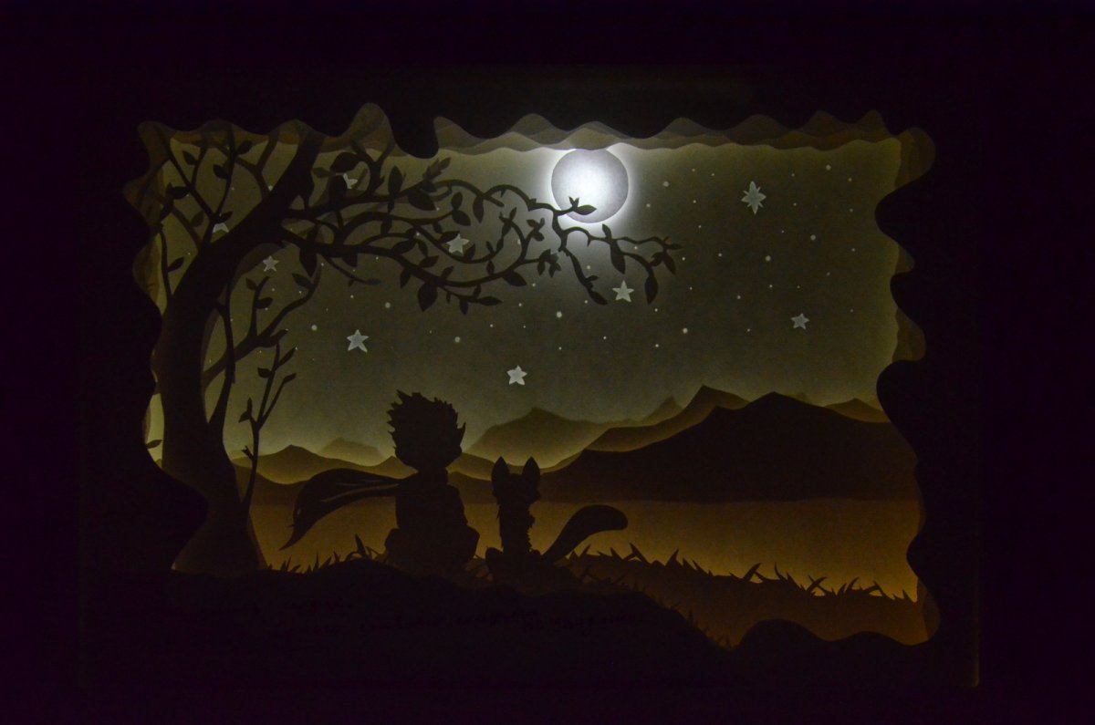 Шаблон для ночника