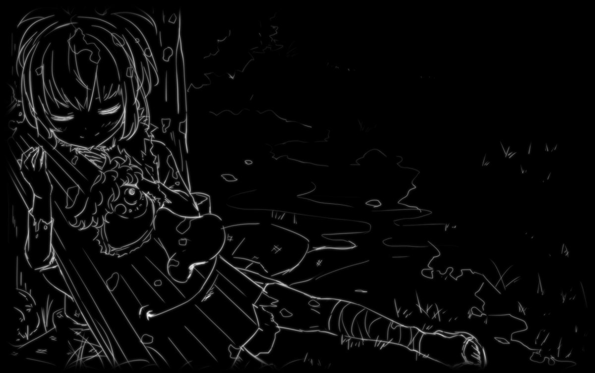 Чёрно белый фон в стиме