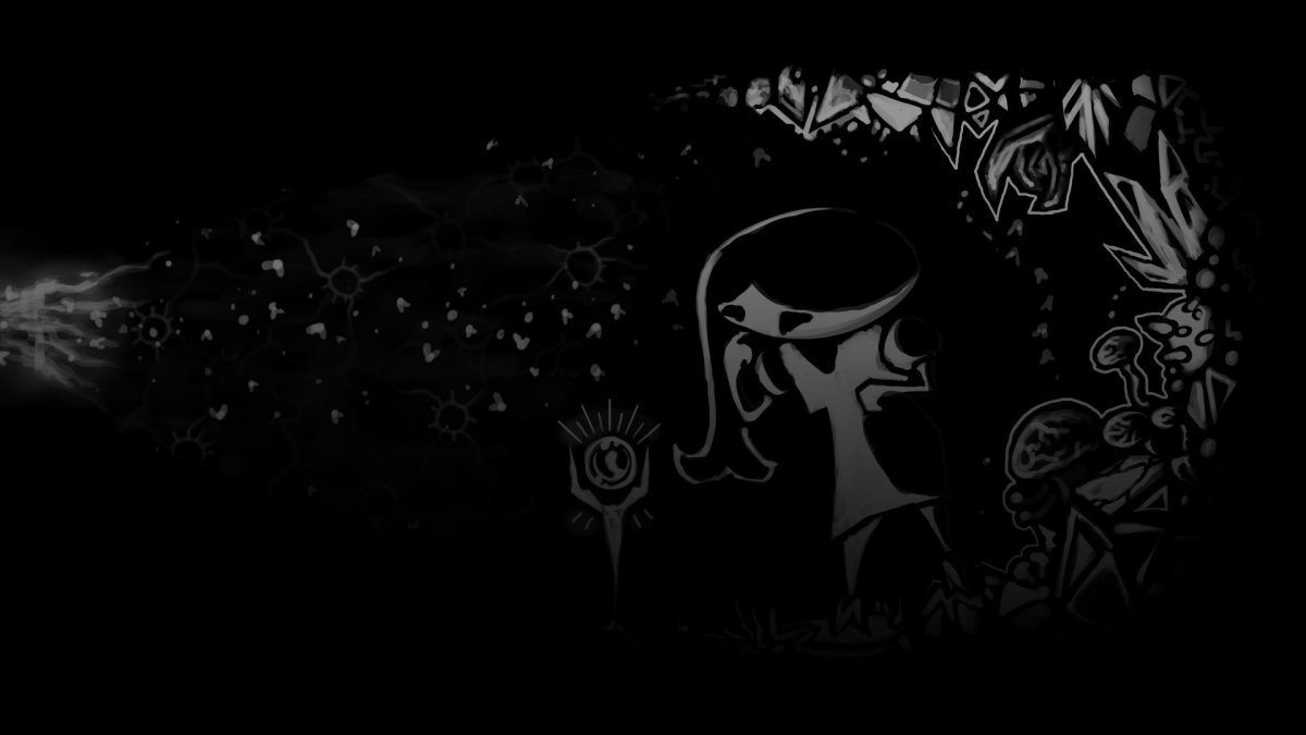 Фон профиля стим черно белые