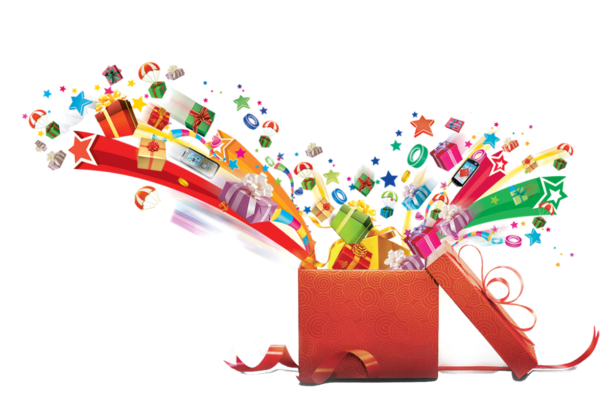 Сюрприз на прозрачном фоне