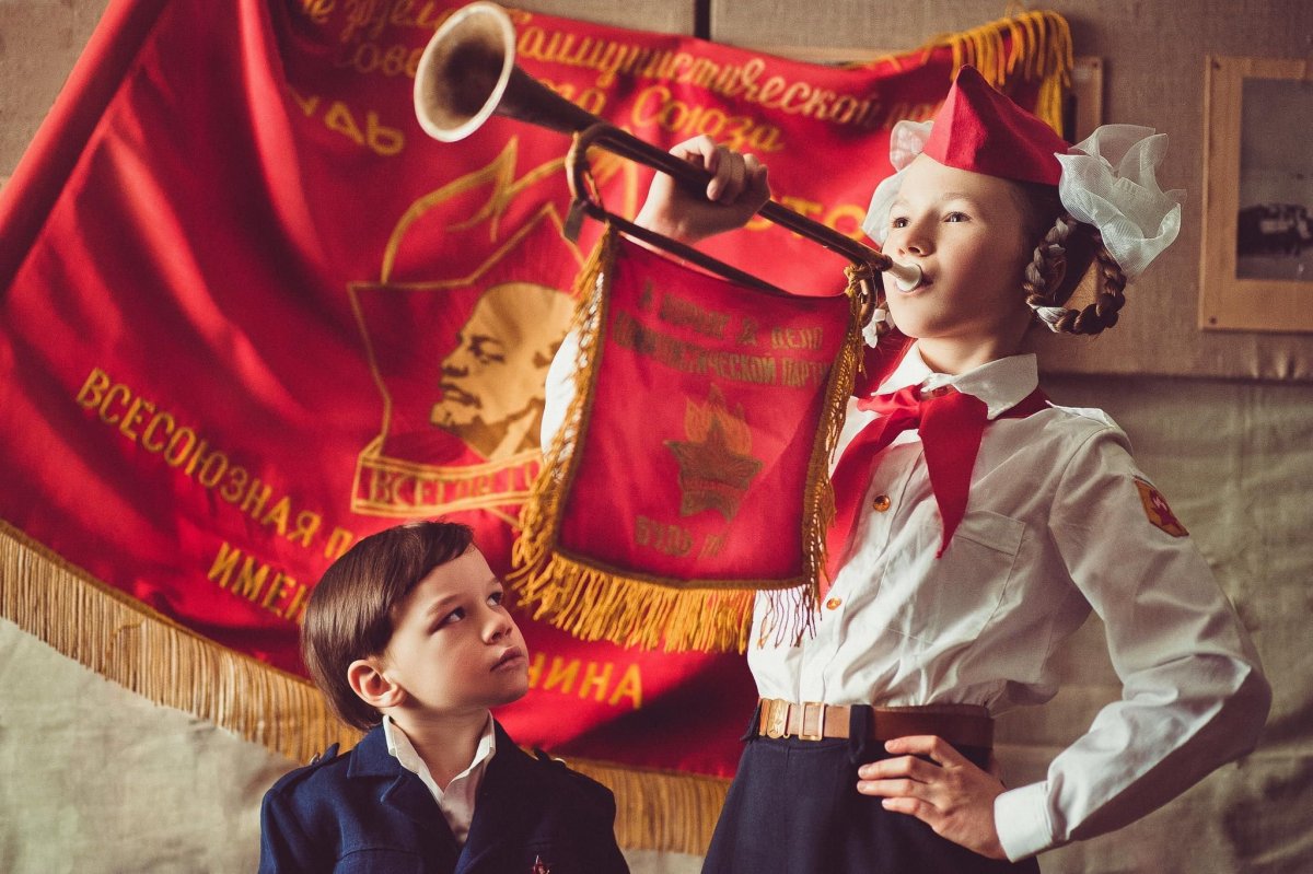 Пионеры Николай Беляев "счастливые", 1949