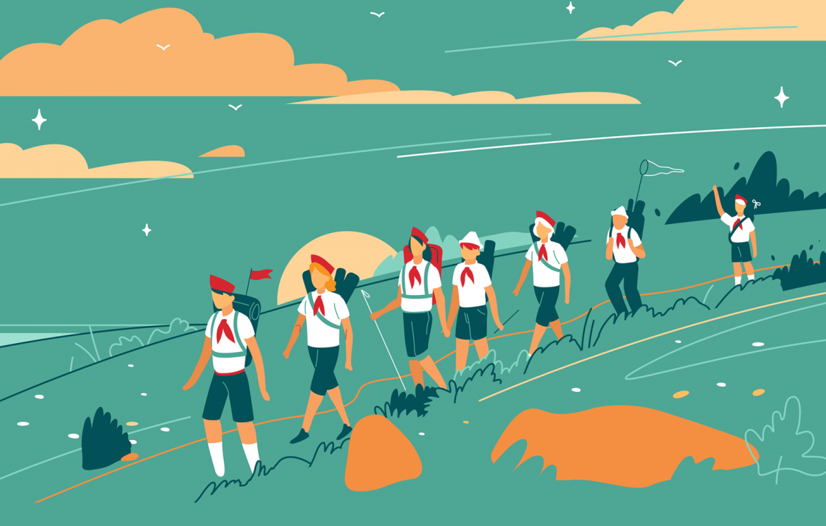 Фон Пионерия