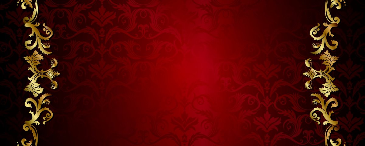 Фон красный с золотом