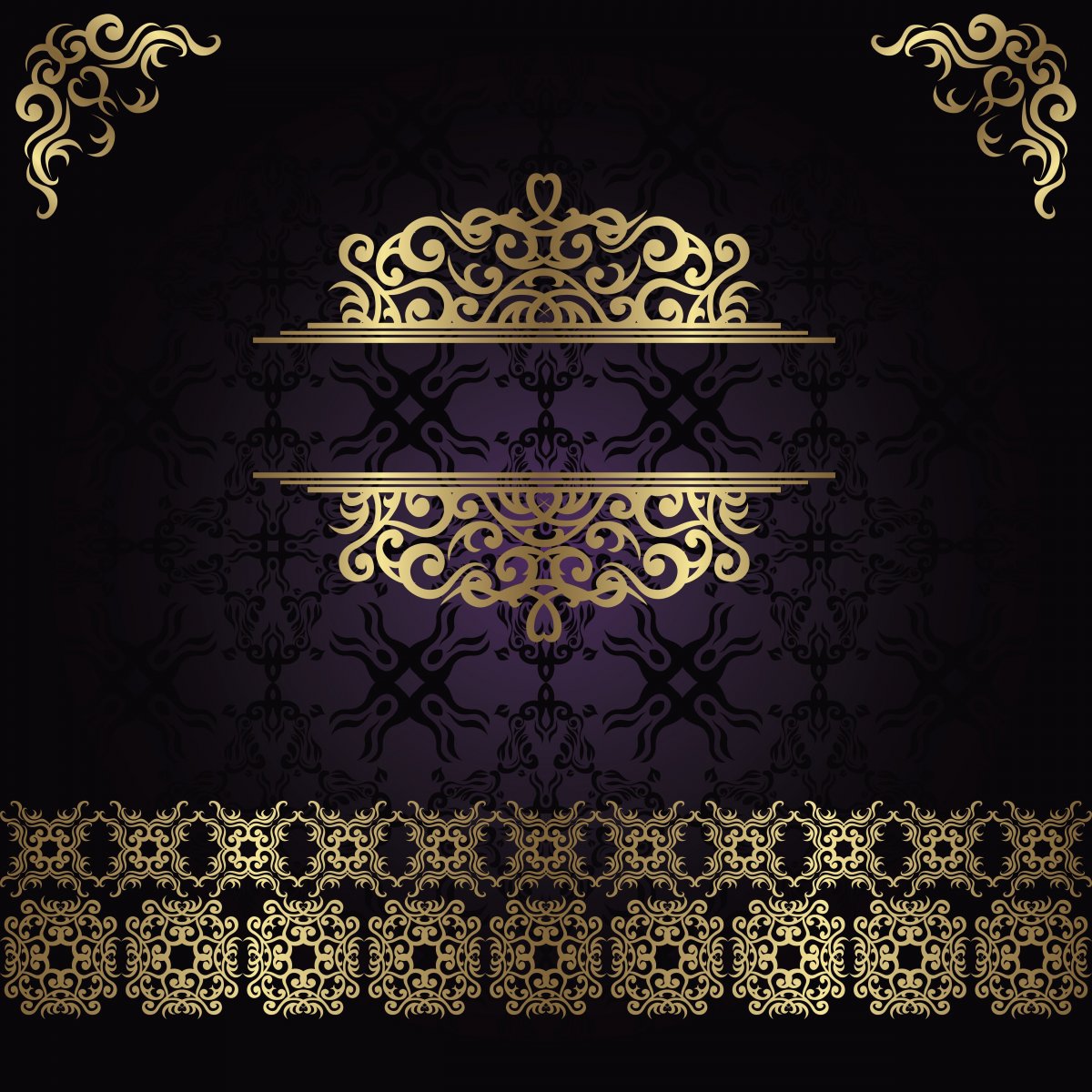 Золотой орнамент