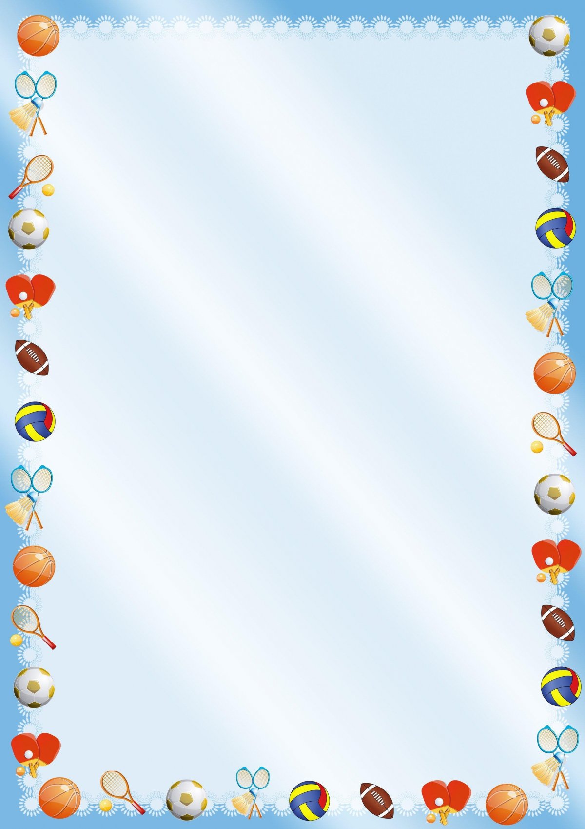 Фон спортивная тематика