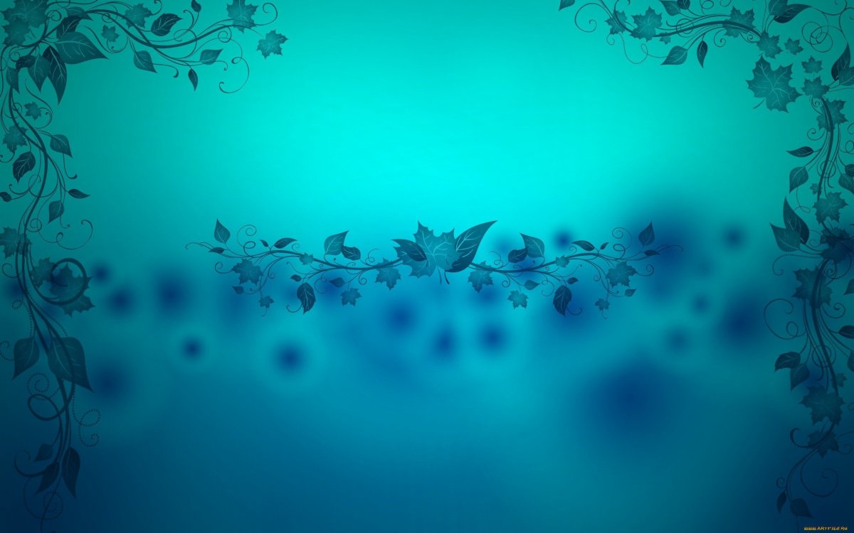 Бирюзовый фон
