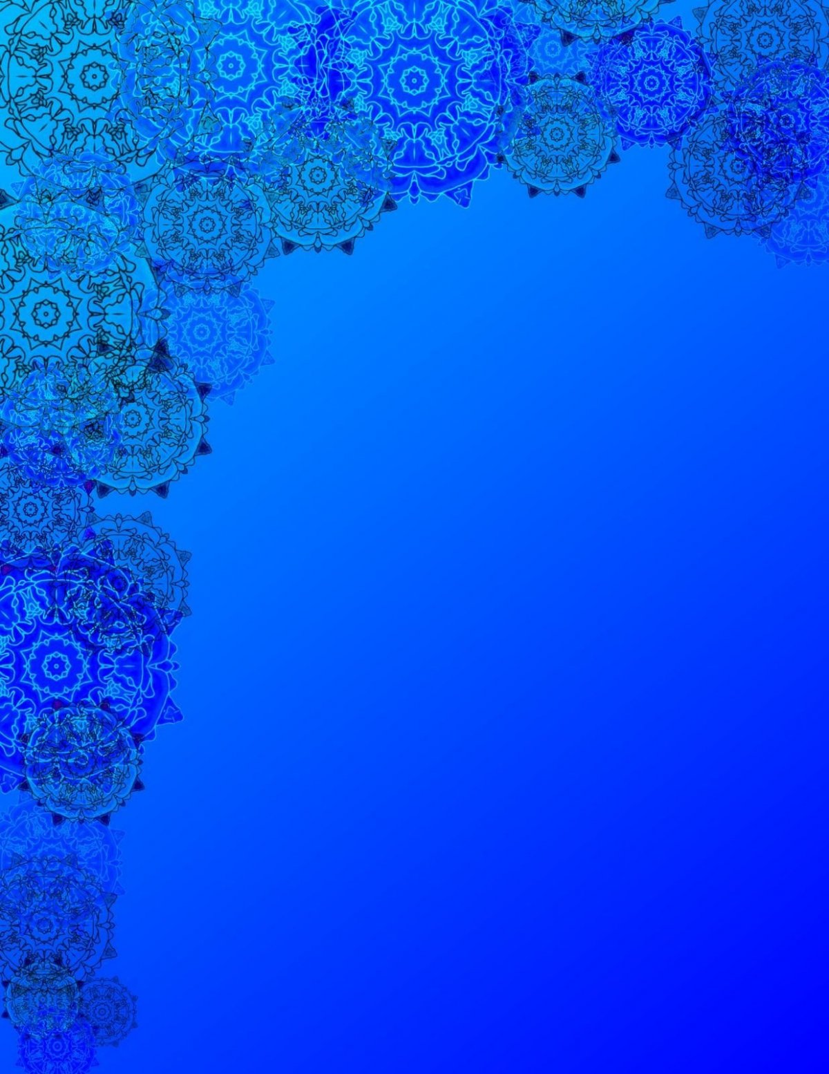 Красивый голубой фон