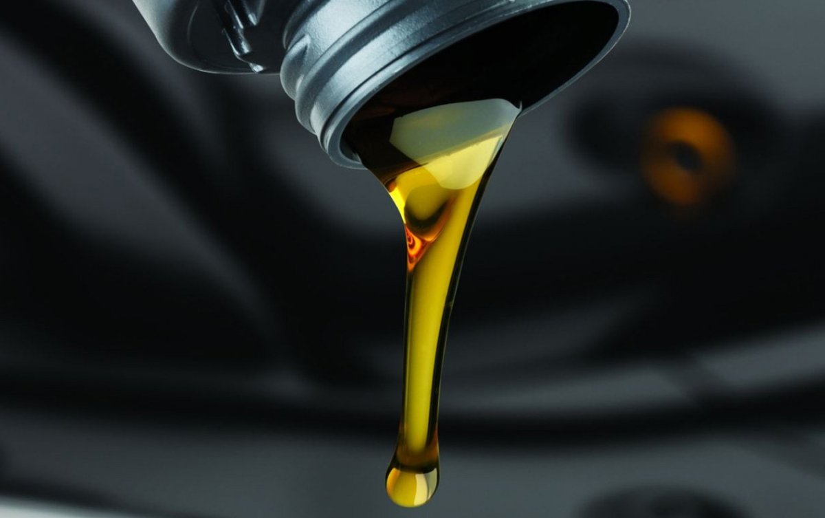 Капля машинного масла