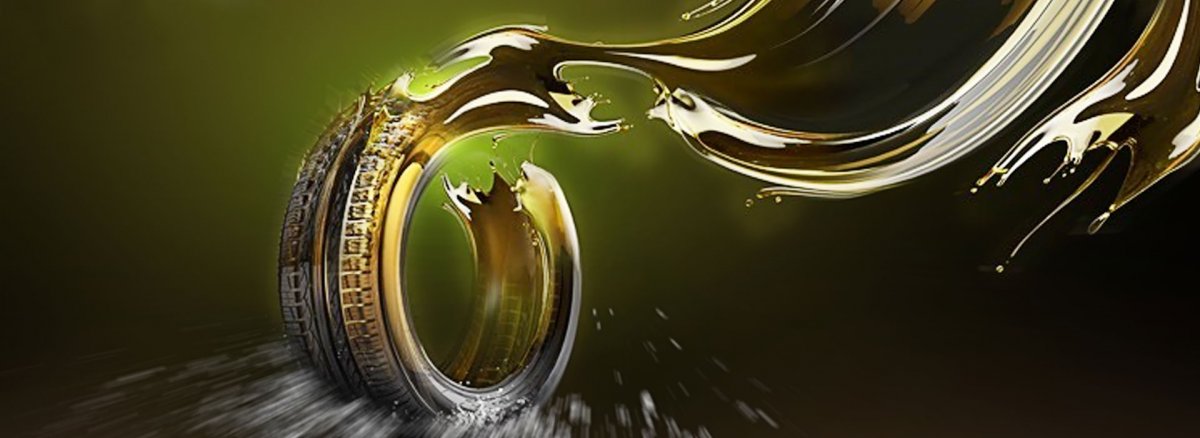 Брызги моторного масла