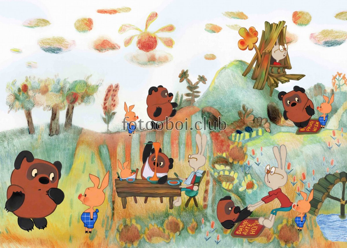 Винни пух и медовое дерево мультфильм