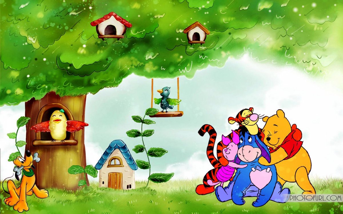 Винни пух детский мультик