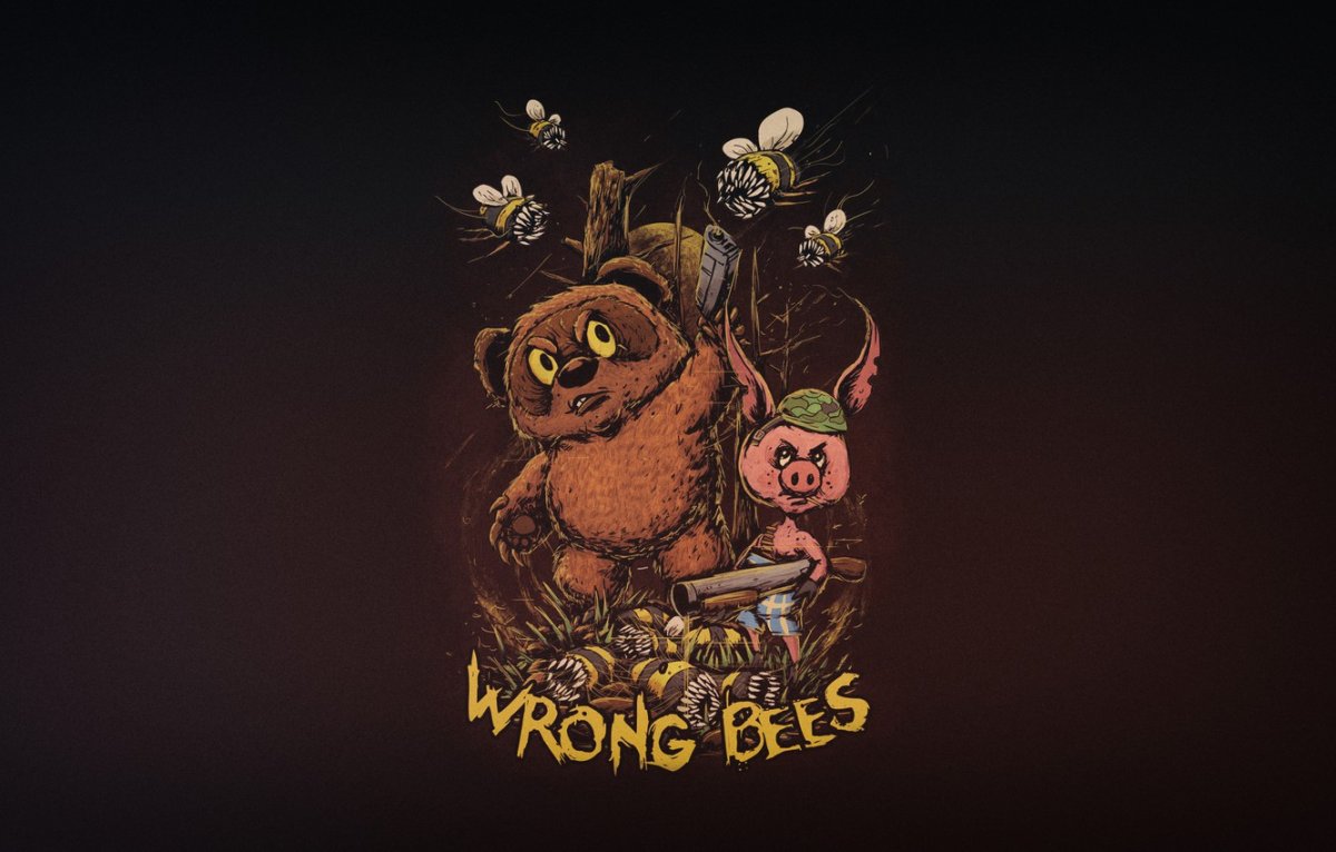 Винни пух Советский фон