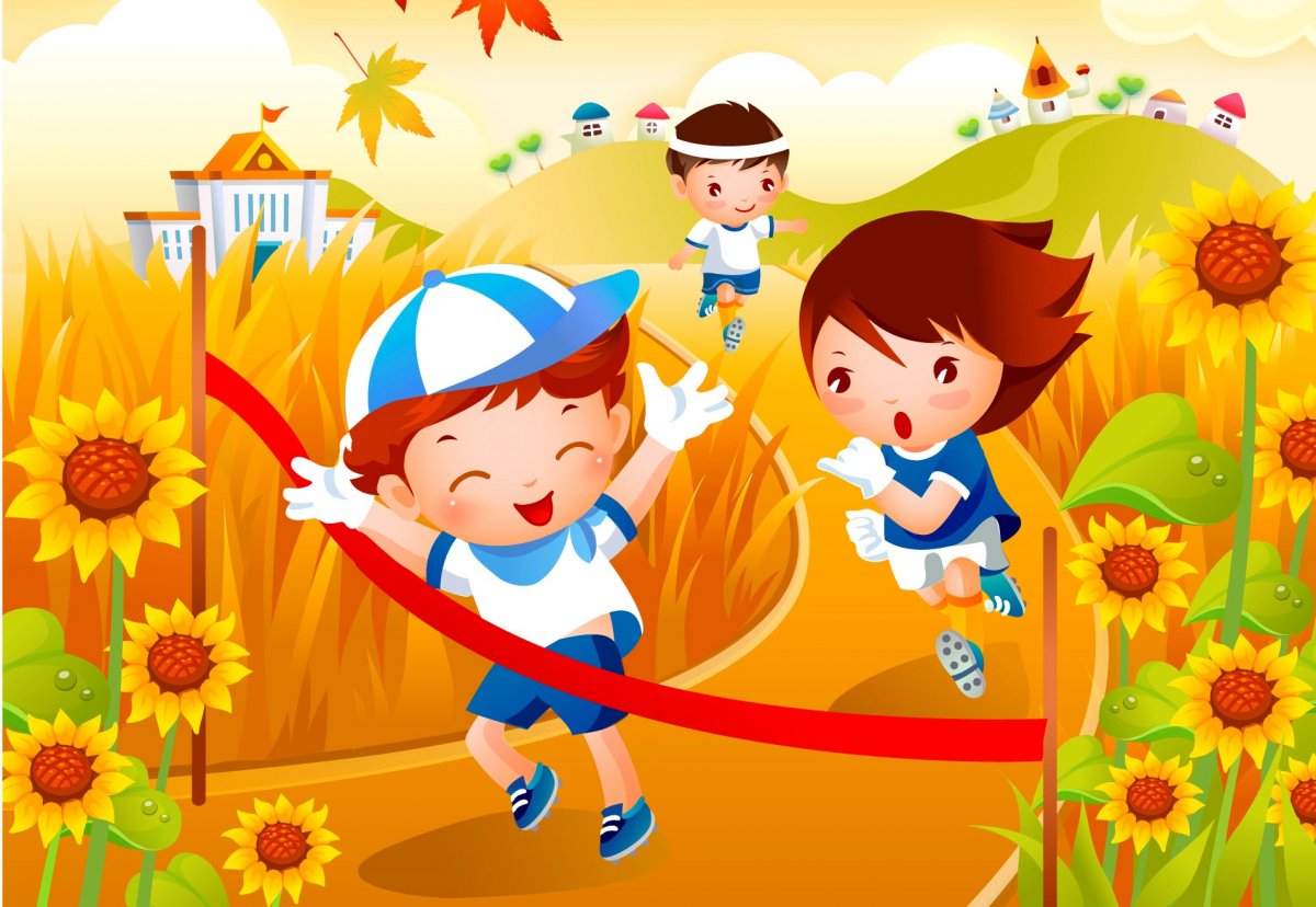 Баннер спортивный в детский сад