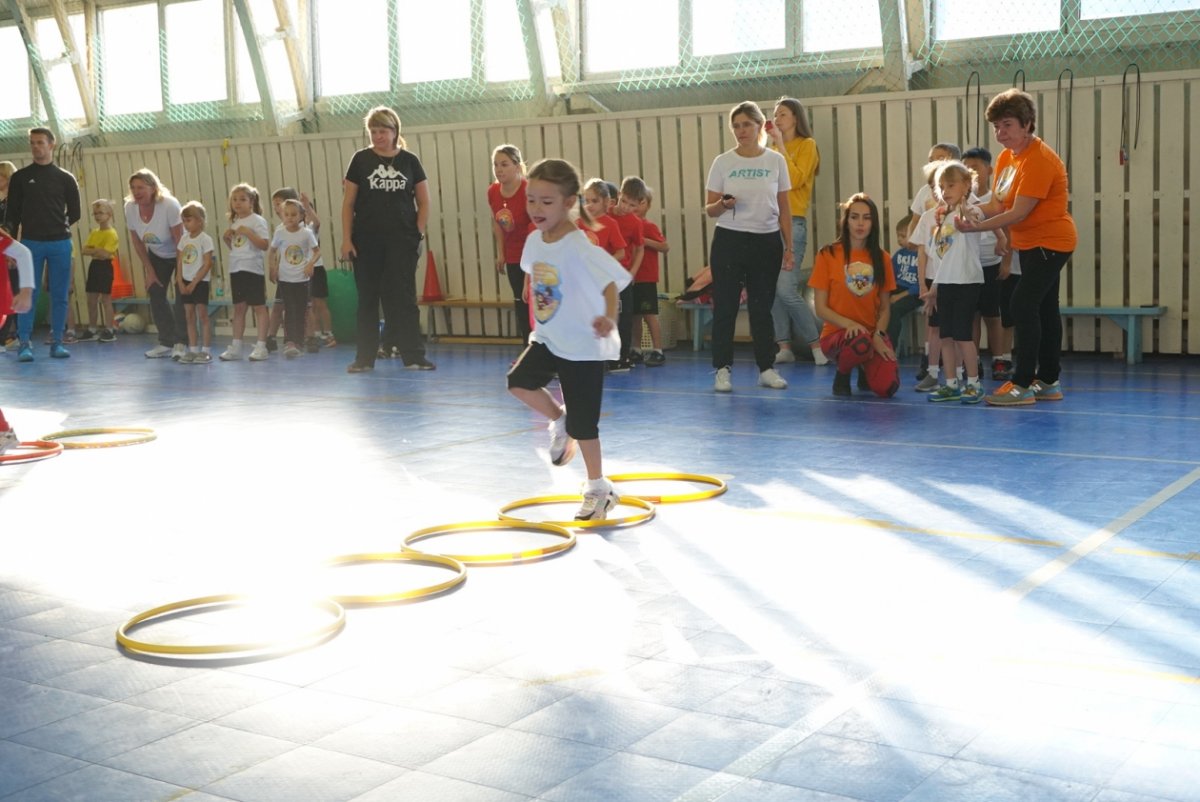 Весёлые старты для дошкольников