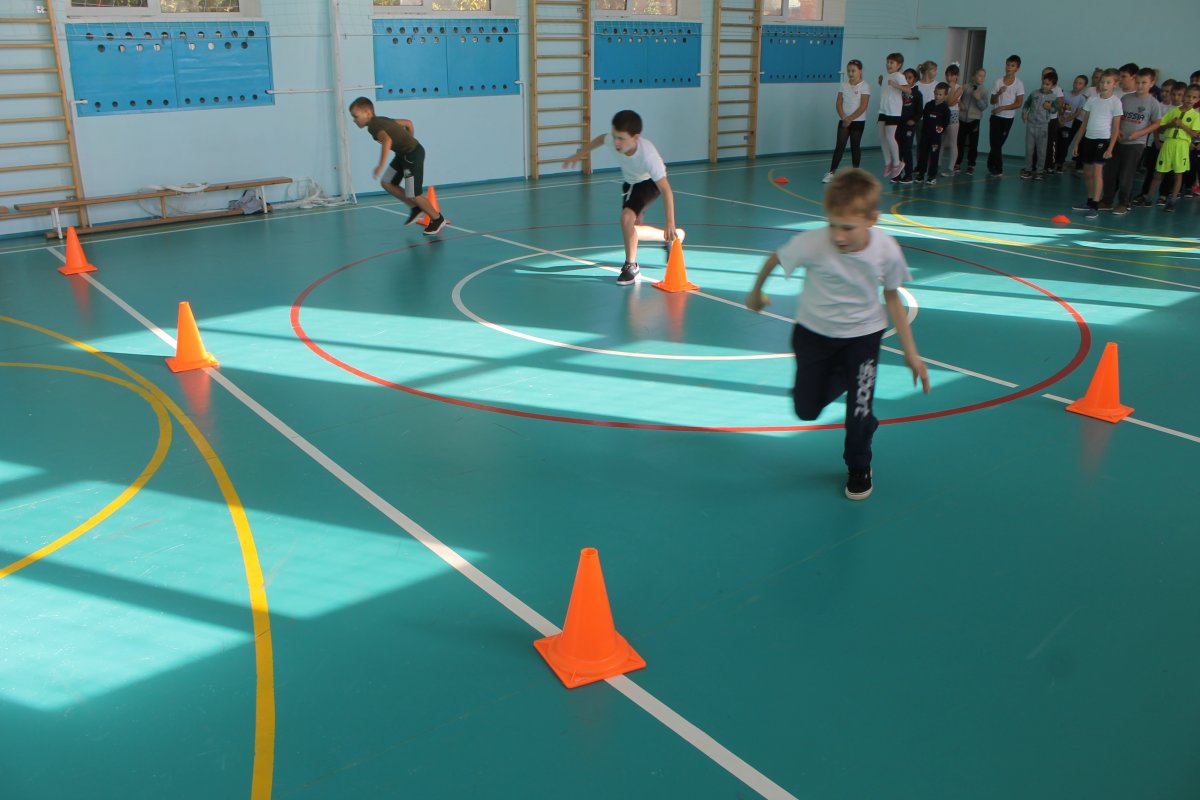 Весёлые старты эстафеты