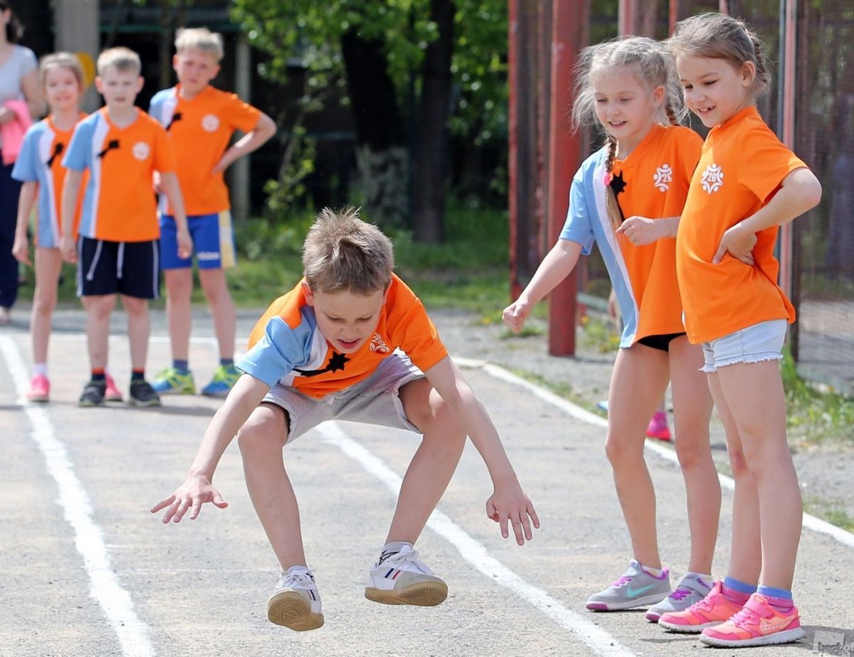 Веселые старты для всей семьи