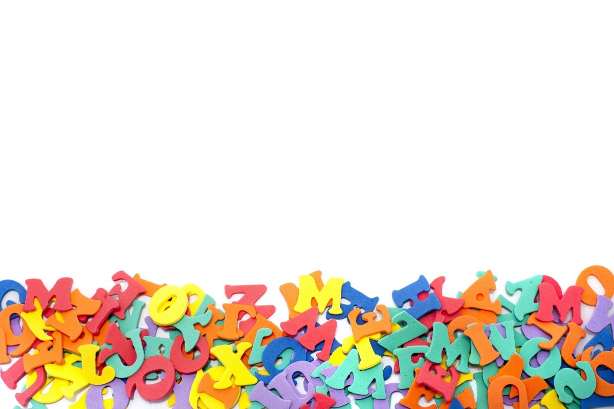 Фон для презентации буквы