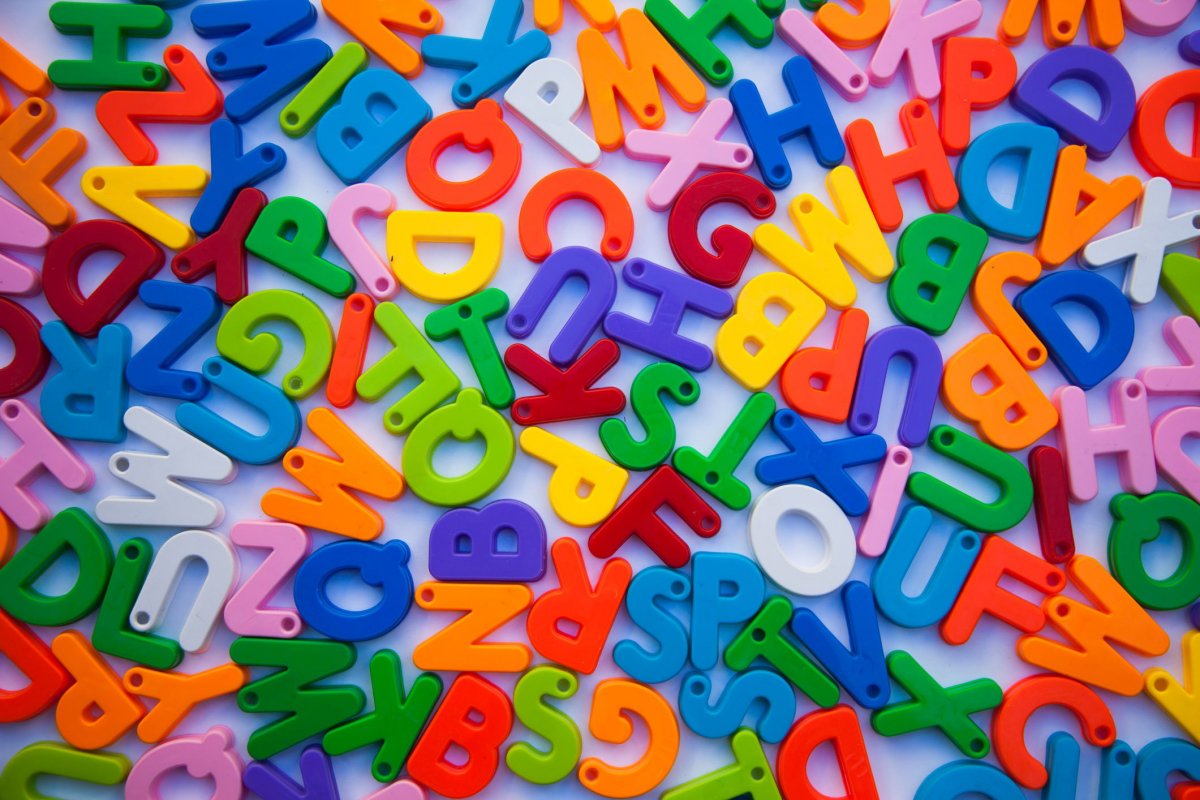 Буквы россыпью