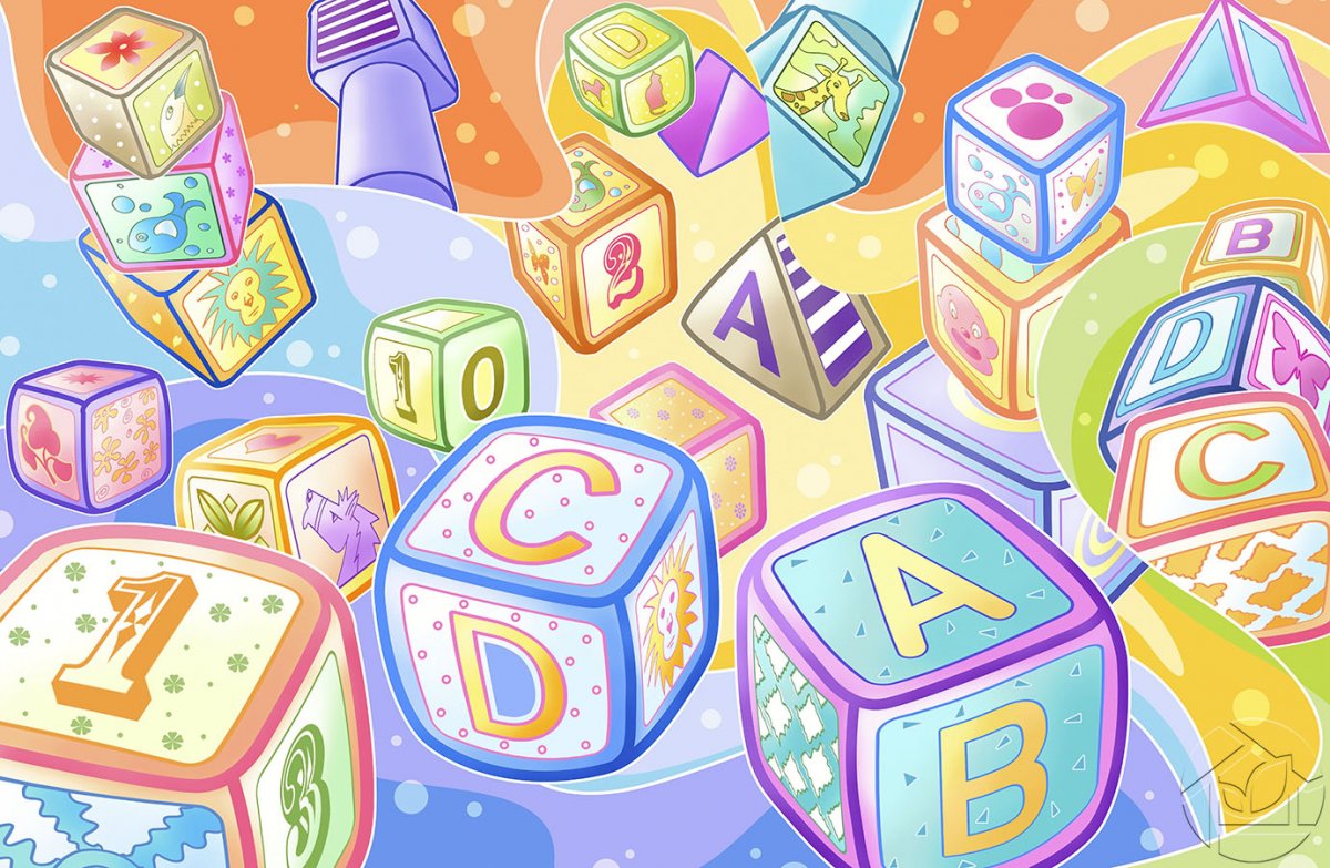 Красивые детские фоны