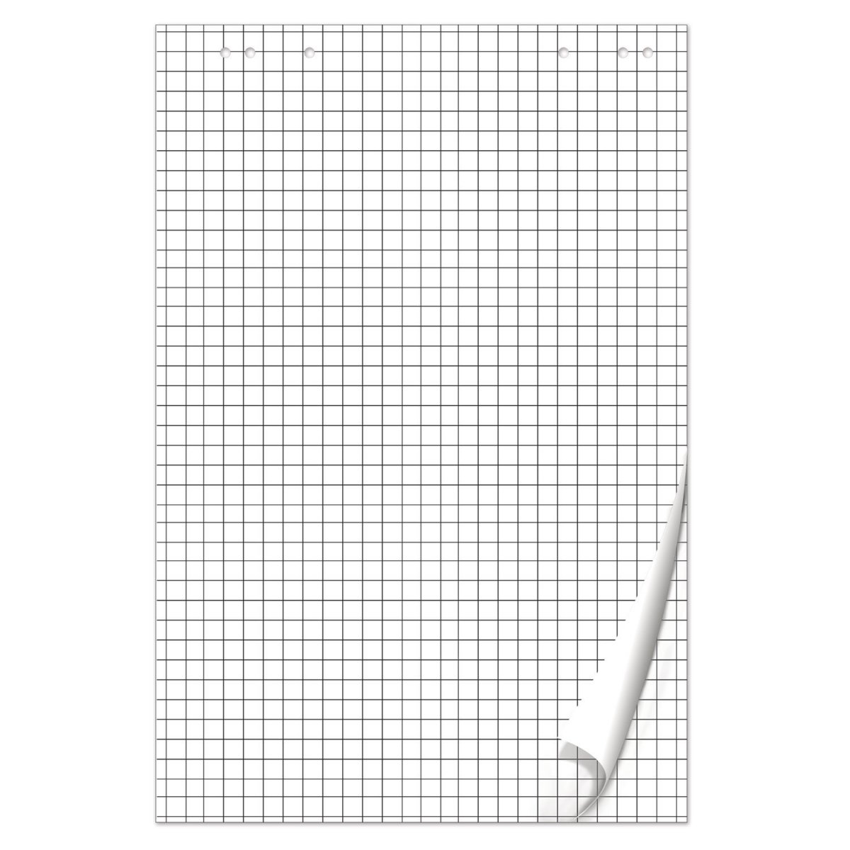 Блокнот для флипчарта BRAUBERG, 20 листов чистые 67.5х98 см 80 г/м2