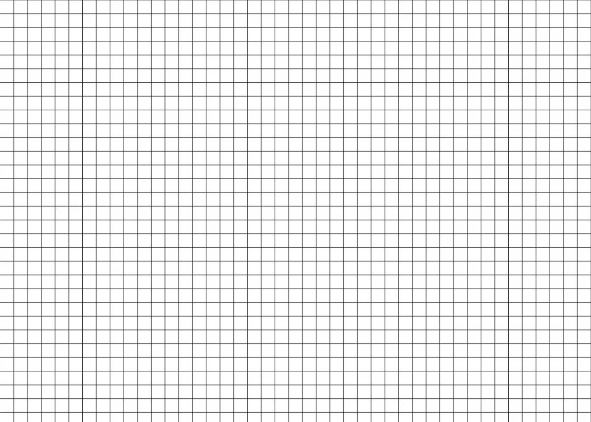 Лист миллиметровки а4