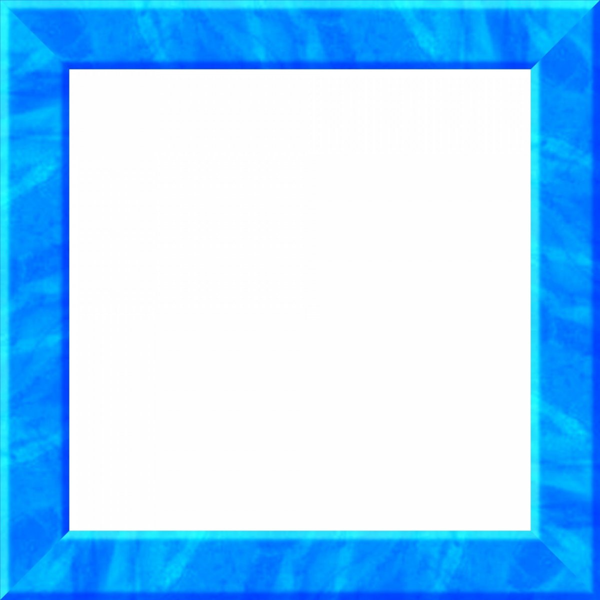 Рамка в голубых тонах