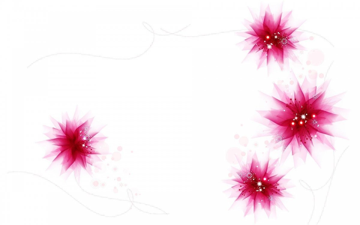 Цветы абстракция