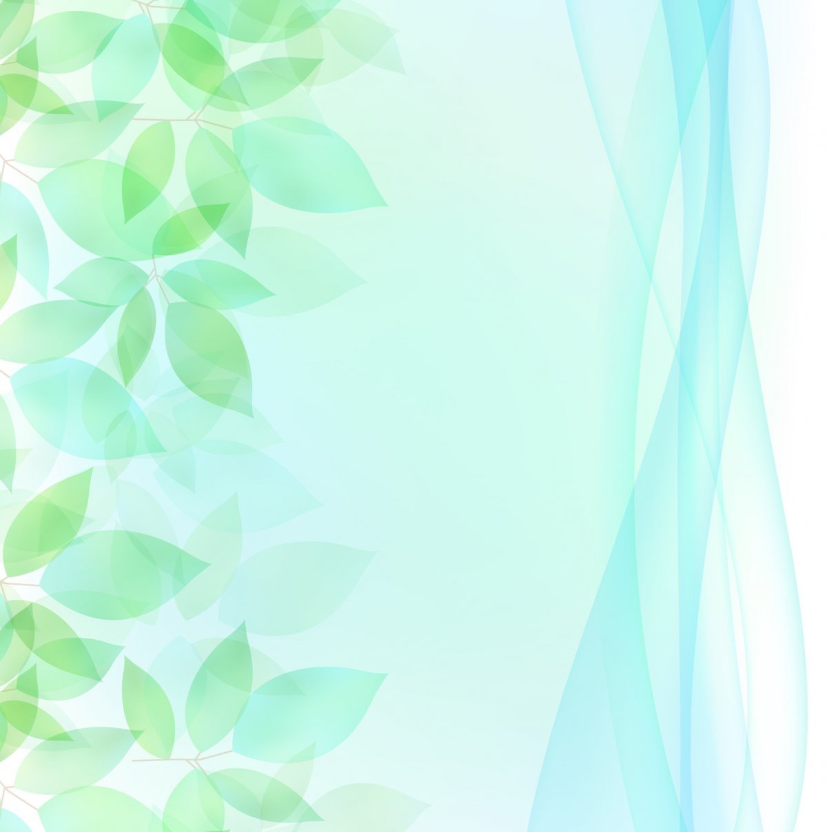 Зеленый фон с орнаментом