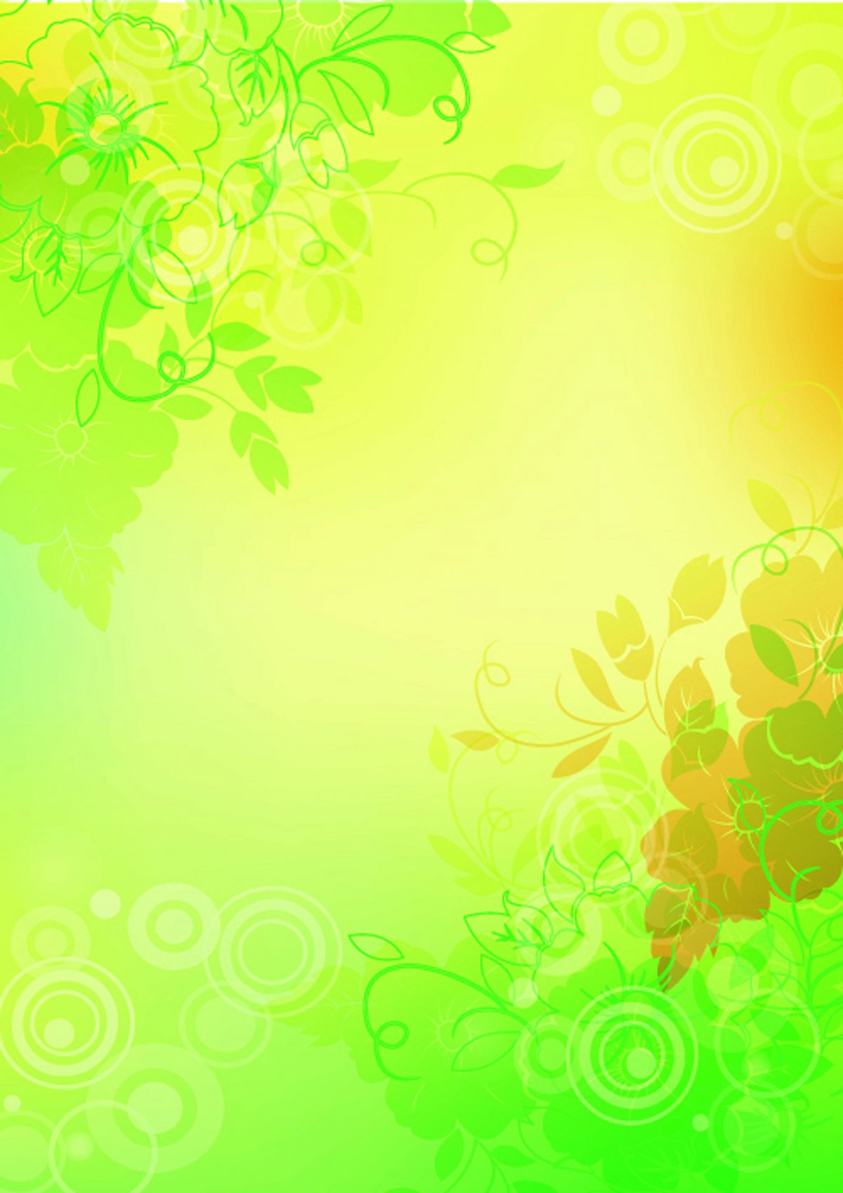 Весенний фон для презентации