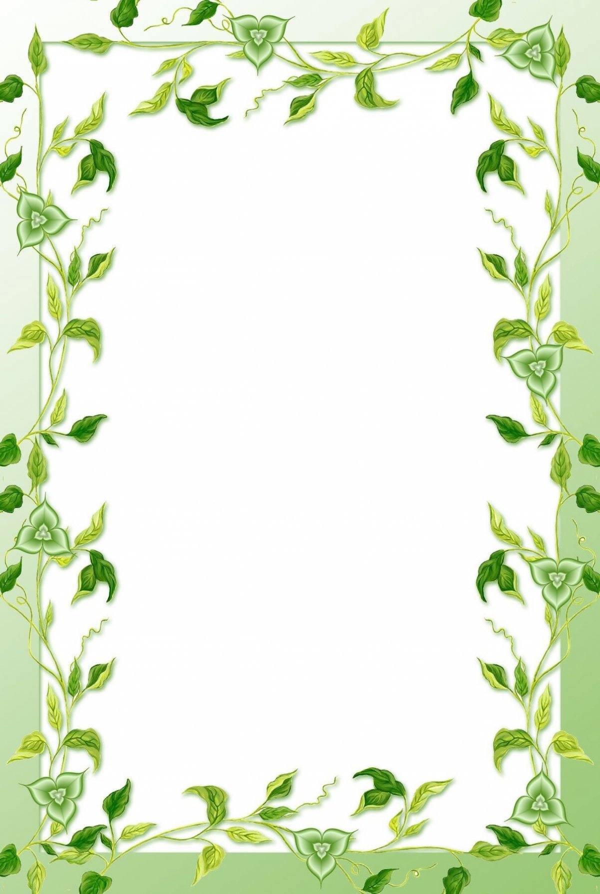 Бело зеленый фон