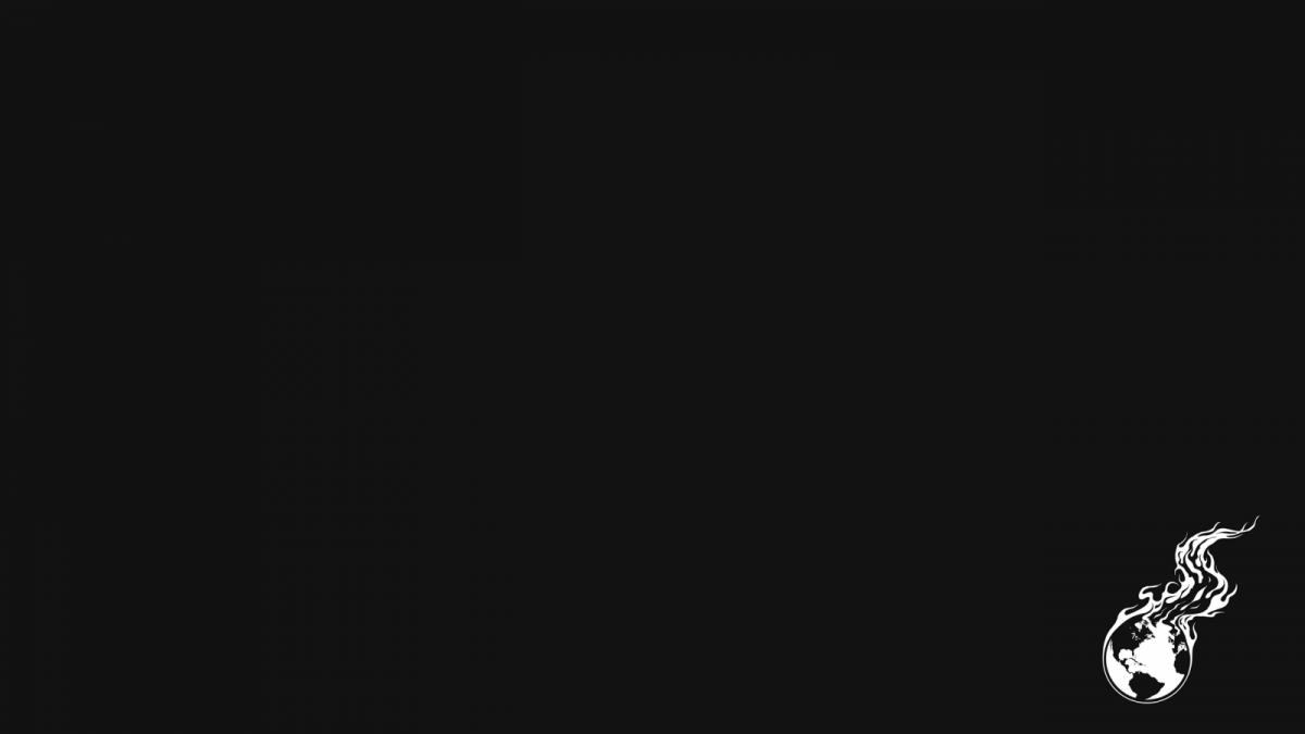 Минимализм на черном фоне