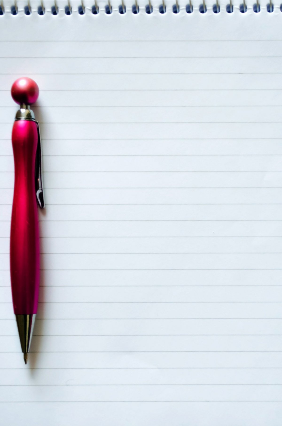 Рукописный текст на бумаге