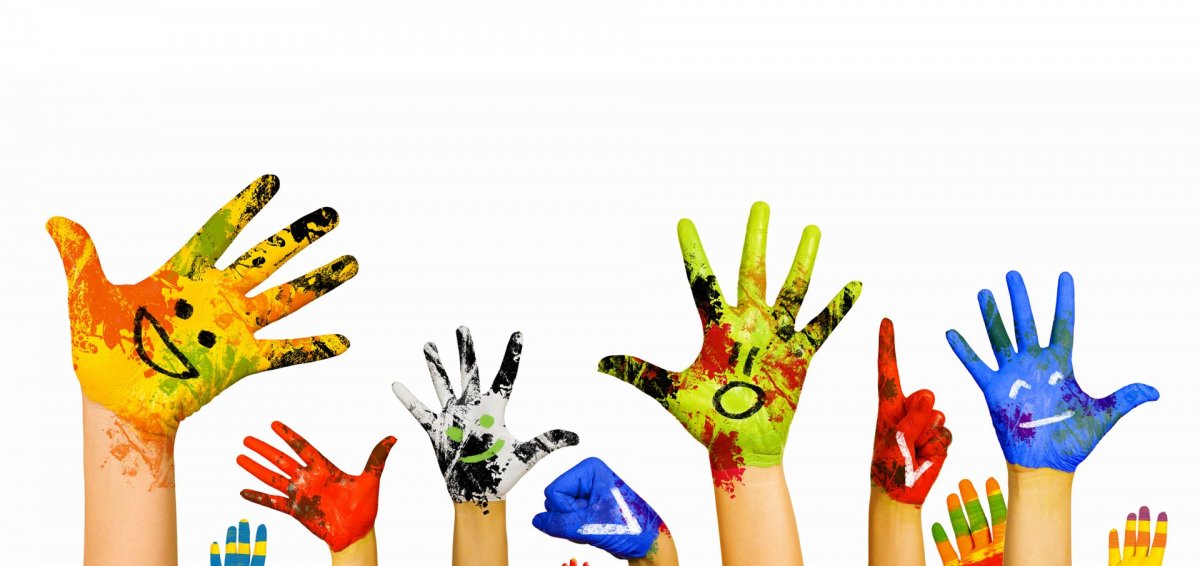 Рамка ладошки