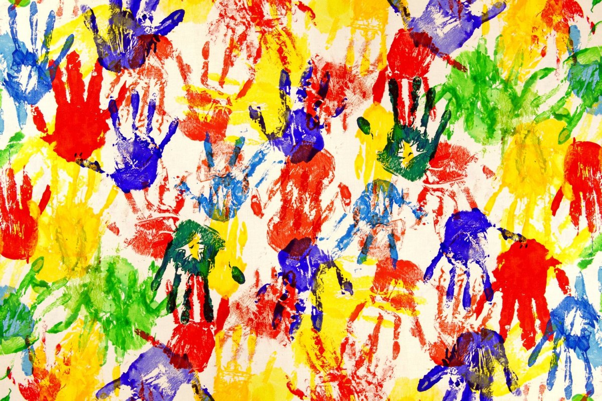 Цветные ладони