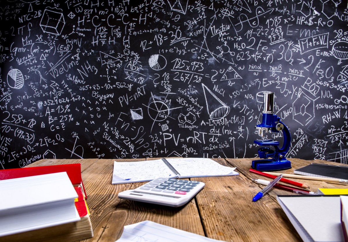 Исписанная доска