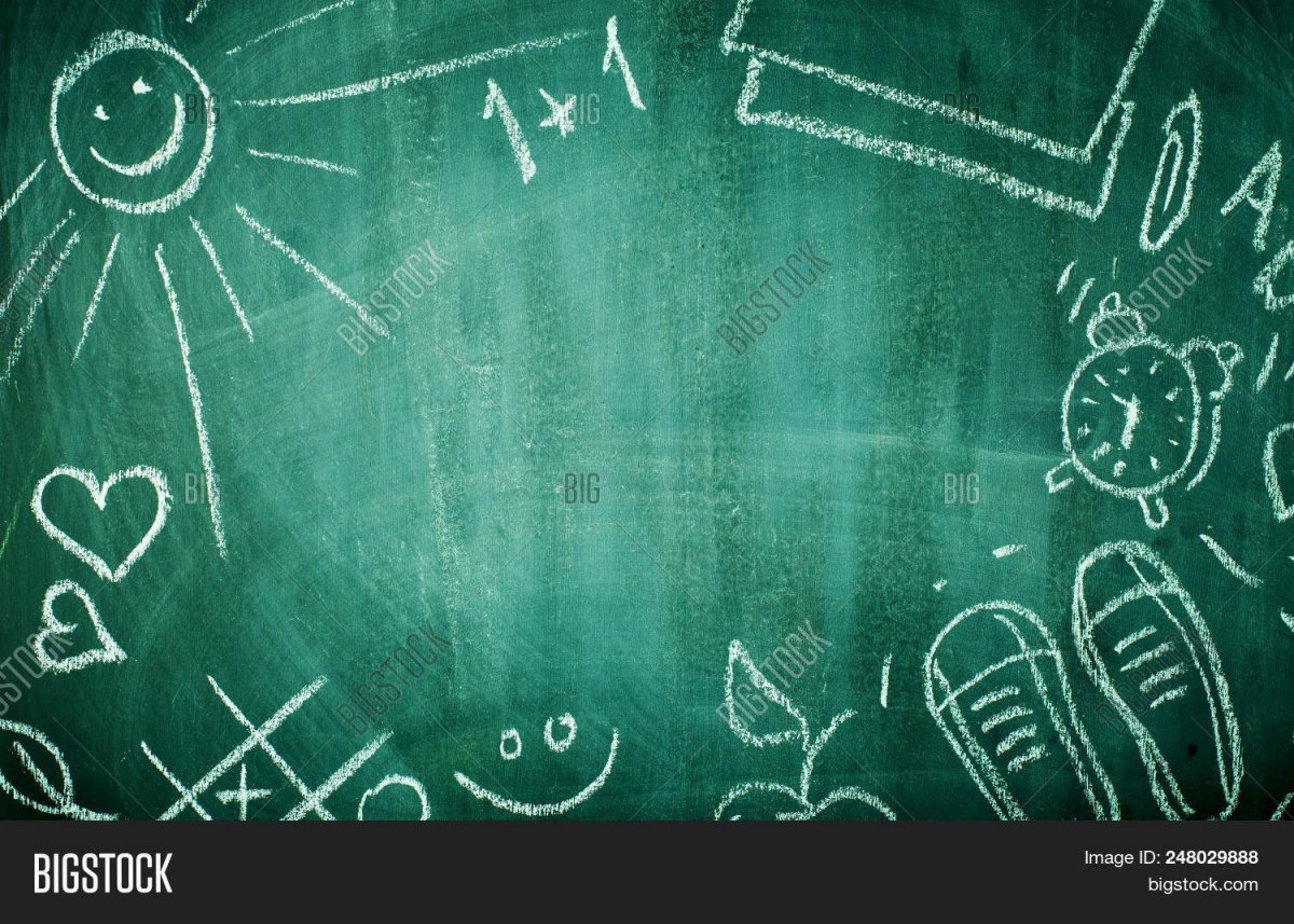 Школьная доска коллаж