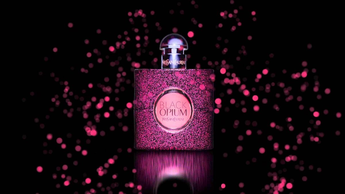 Black Opium духи обои