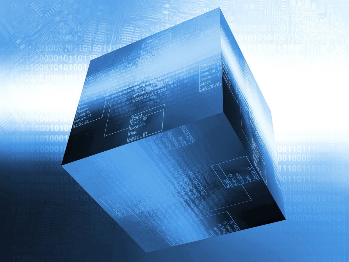 Красивый фон для базы данных